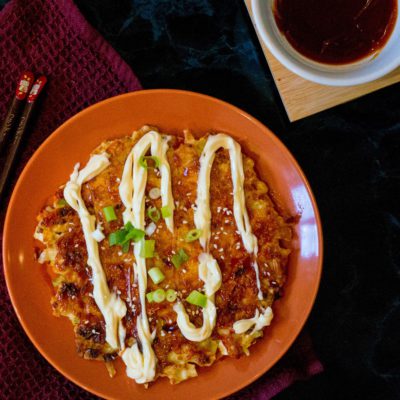 Vegetarische Okonomiyaki - Kidshoekje.nl