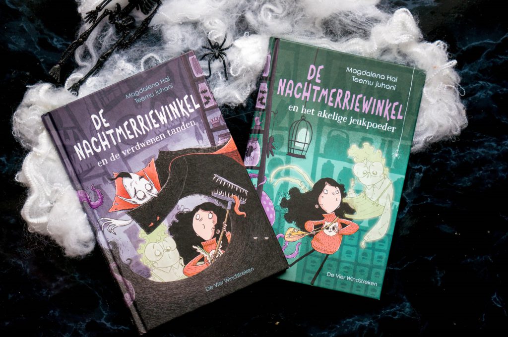 De Nachtmerriewinkel boekenserie - Kidshoekje.nl