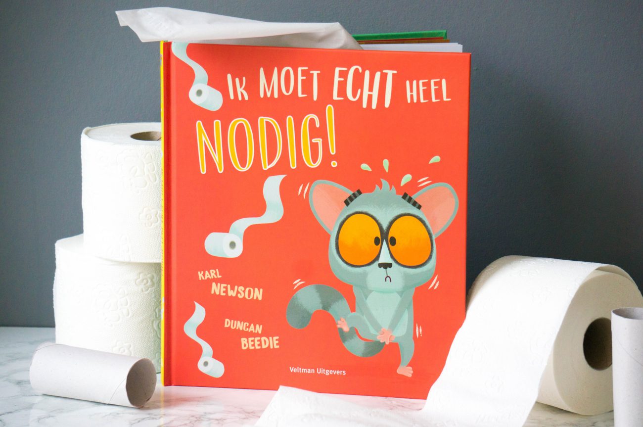Ik moet echt heel nodig van karl newson. Kinderboeken recensie.