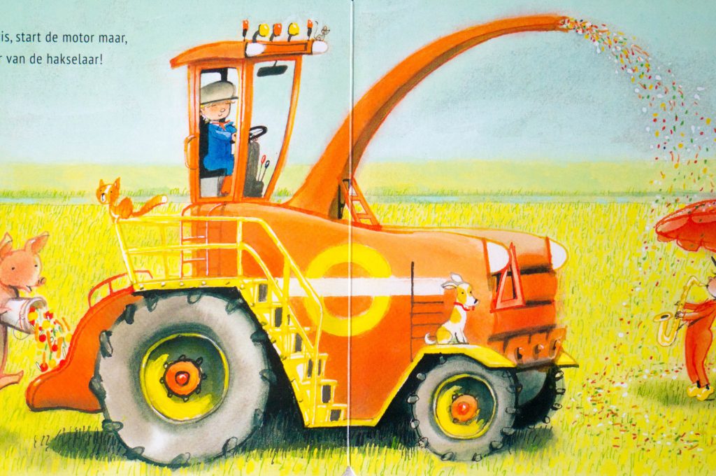 Kinderboek Boer Borist Start de Motor - Kidshoekje.nl