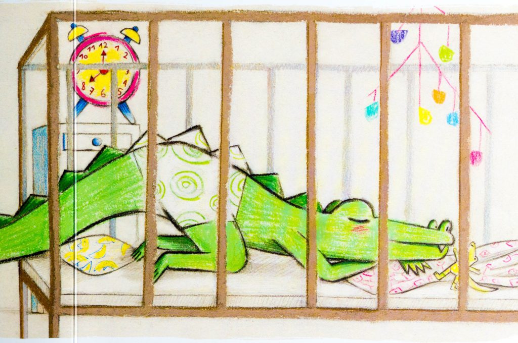 Kinderboek Wat zegt kleine krokodil op de creche - Kidshoekje.nl