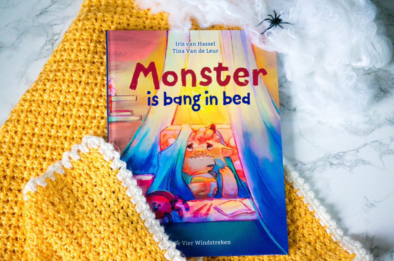 Kinderboek Monster is Bang in Bed op Kidshoekje.nl