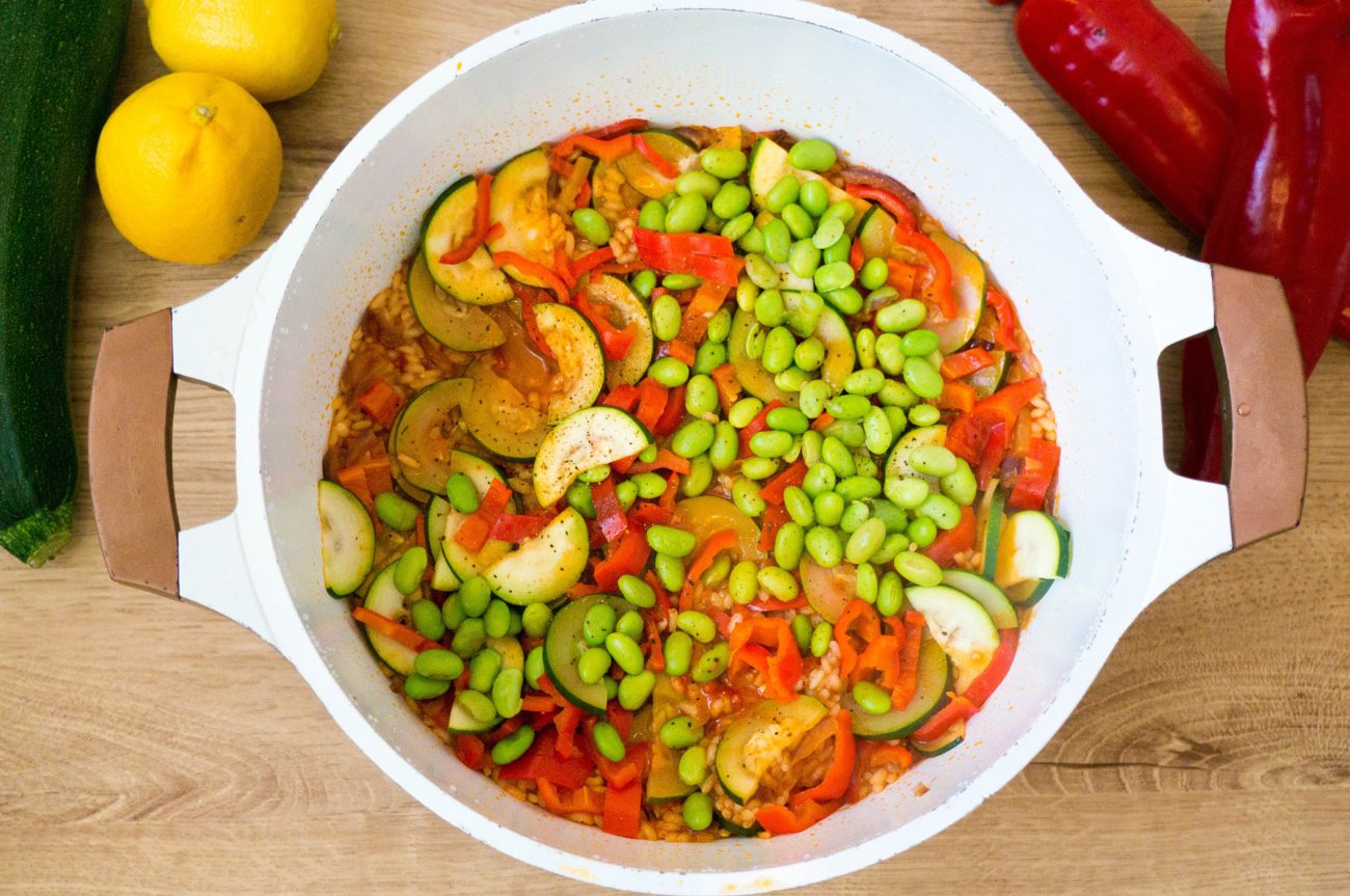 Vegetarische Paella van Miljuschka
