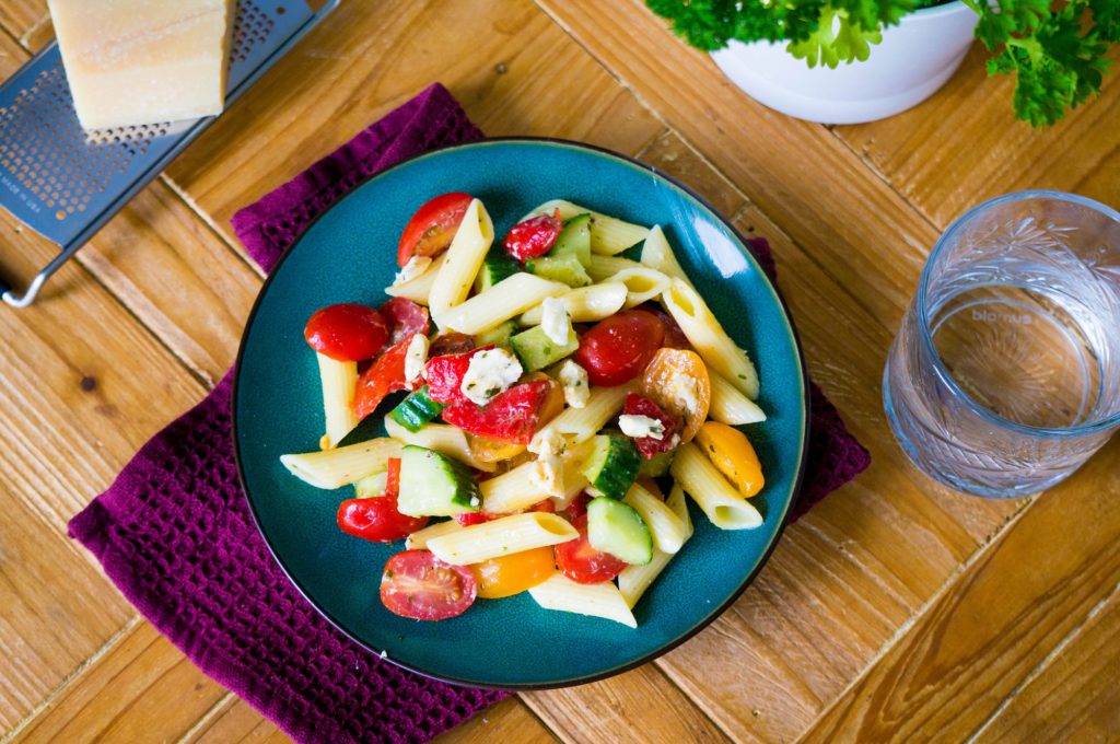 Italiaanse Pasta Salade - Kidshoekje.nl