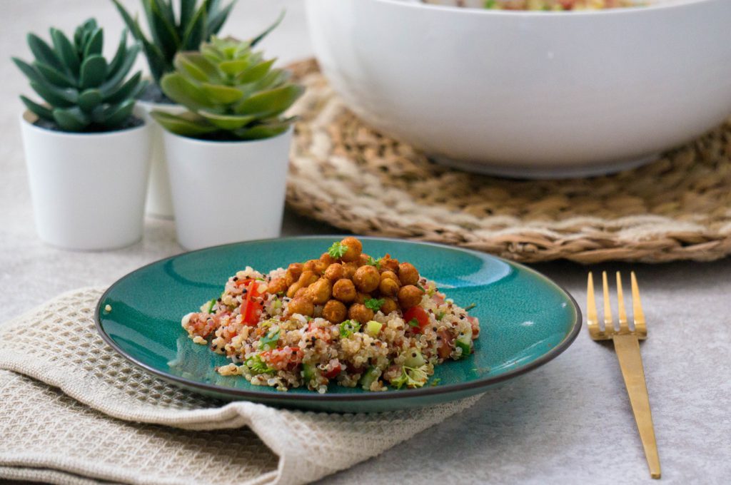 Tabouleh met Quinoa en Kikkererwten - Kidshoekje.nl
