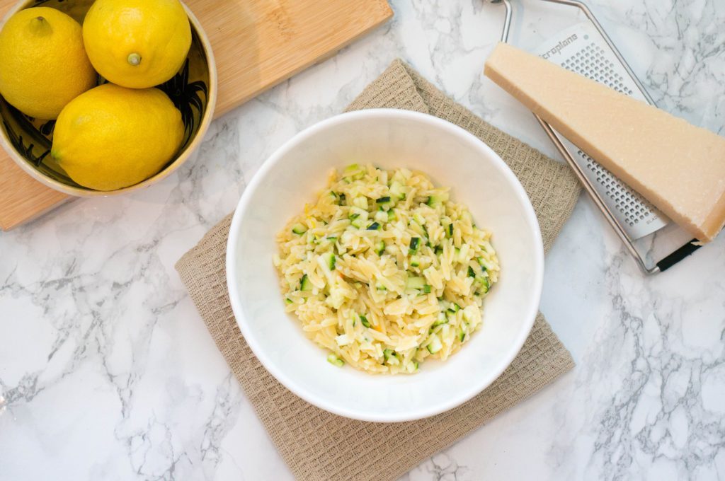 Courgette en Citroen Orzo Recept van Kidshoekje.nl