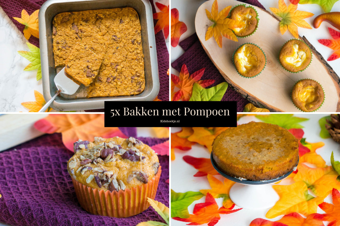 5x Bakken met Pompoen Kidshoekje