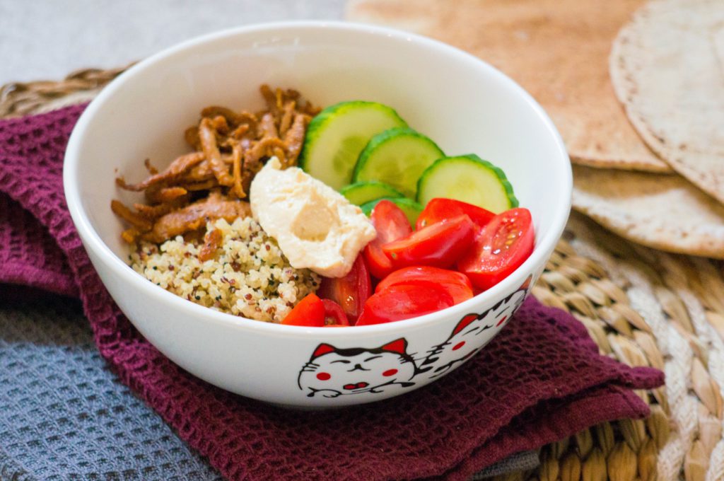 Gyros Quinoa Bowl - Kidshoekje.nl