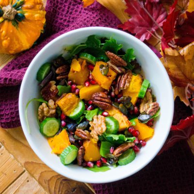Recept Pompoen Pecannoten Salade - Kidshoekje.nl