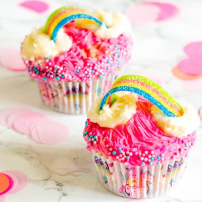 Recept Regenboog Cupcake - Kidshoekje.nl