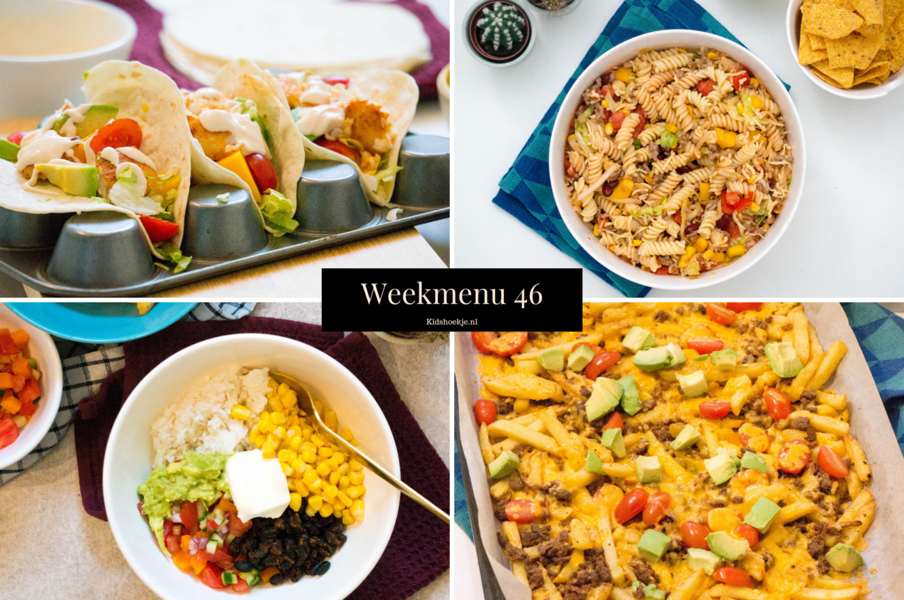 Weekmenu 46 Kidshoekje
