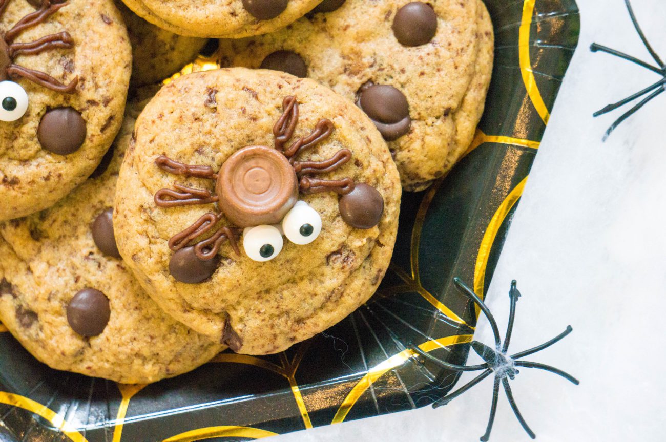 Halloween Rolo Spinnenkoekjes