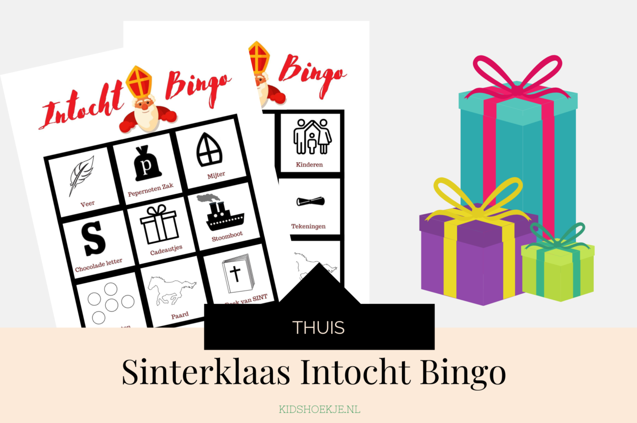 Sinterklaas Intocht Bingo Kidshoekje.nl