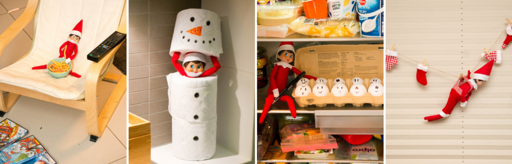 Elf on the Shelf 2020 - dag 15 tm 18 Kidshoekje.nl