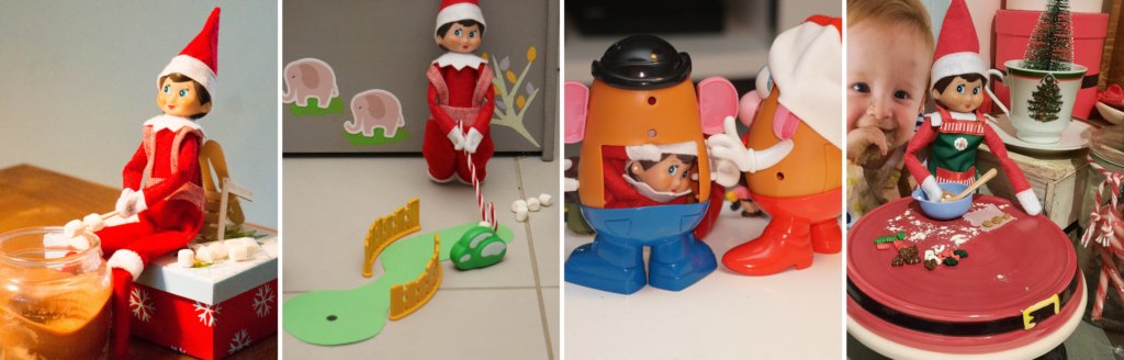 Elf on the Shelf 2020 - dag 19 tm 22 Kidshoekje.nl