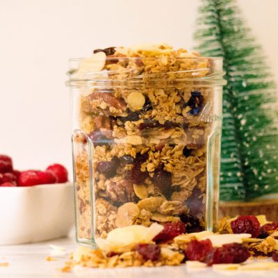 Cranberry Amandel Granola - Kidshoekje.nl