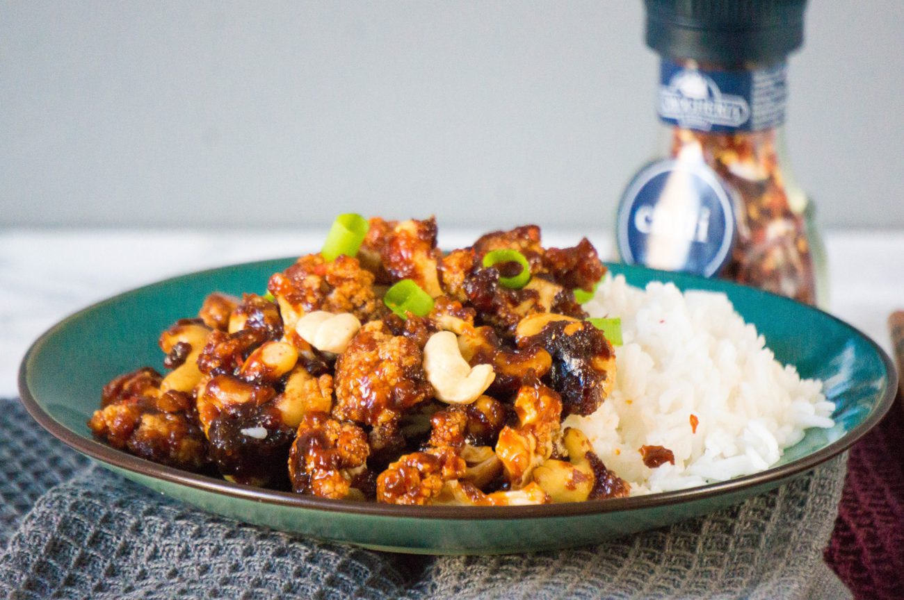 Cashew Bloemkool met Rijst