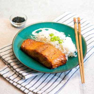 Honing Soja Zalm uit de Airfryer - Kidshoekje.nl
