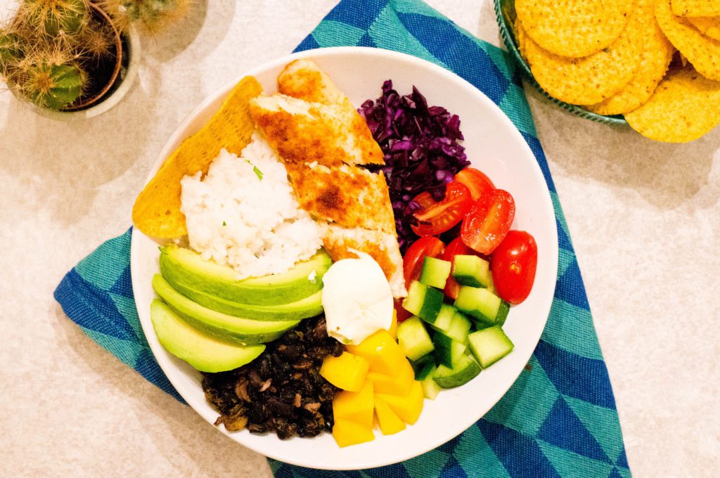 Recept Vis Taco Bowl - Kidshoekje.nl