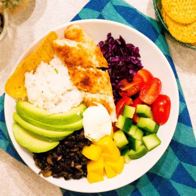 Recept Vis Taco Bowl - Kidshoekje.nl