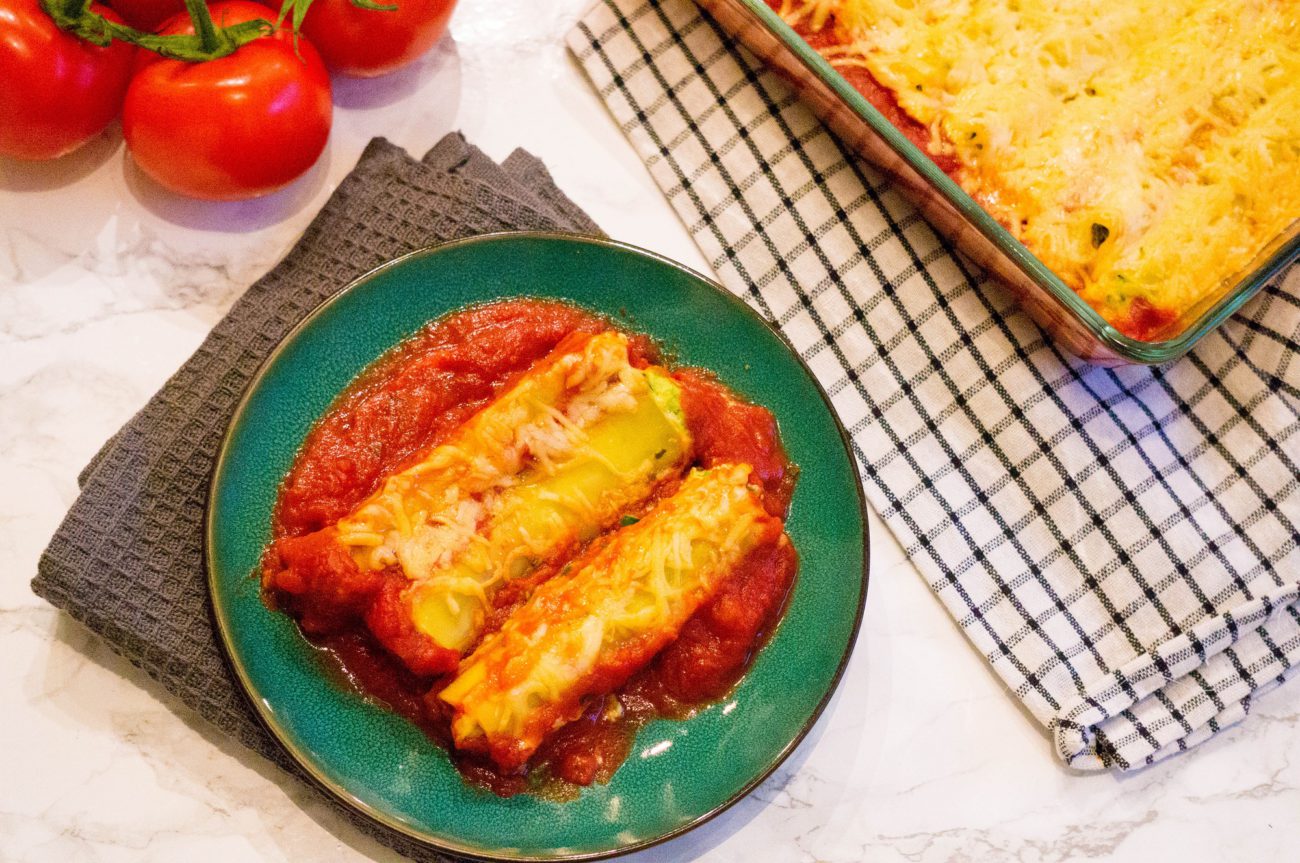 Vegetarische Cannelloni met Boursin