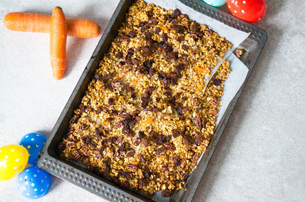 Worteltaart Granola - Kidshoekje.nl