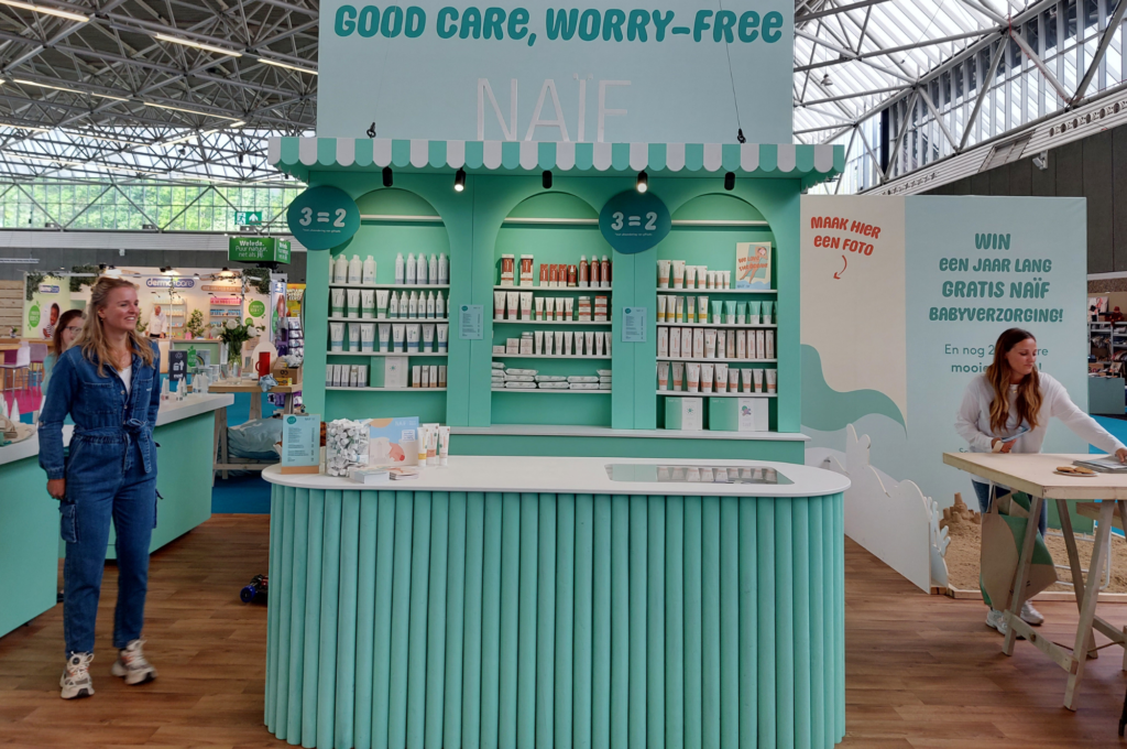 NAIF GOOD CARE- Negenmaandenbeurs 2022 Kidshoekje