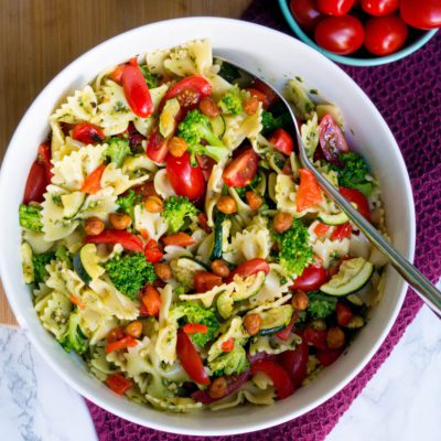 Broccoli Pesto Pasta Salade - Kidshoekje.nl