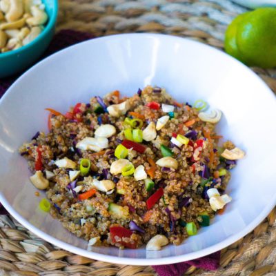 Thaise Quinoa Rauwkost Salade - Kidshoekje.nl