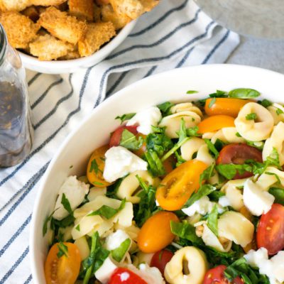 Tortellini Caprese Salade - Kidshoekje.nl