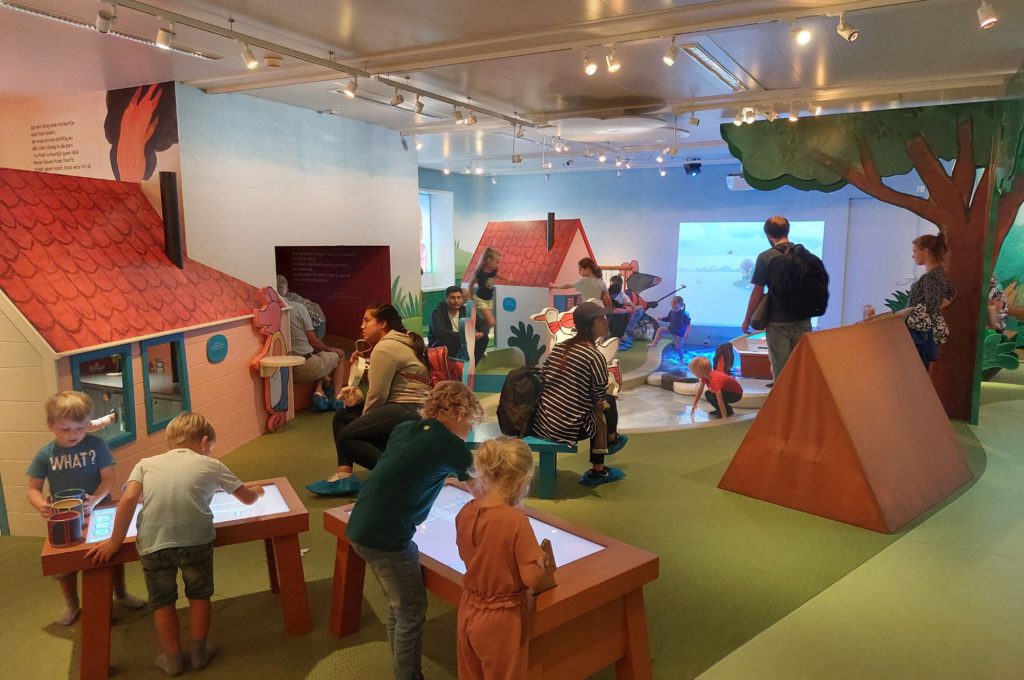 Kinderboekenmuseum Kikker en vrienden- Kidshoekje.nl