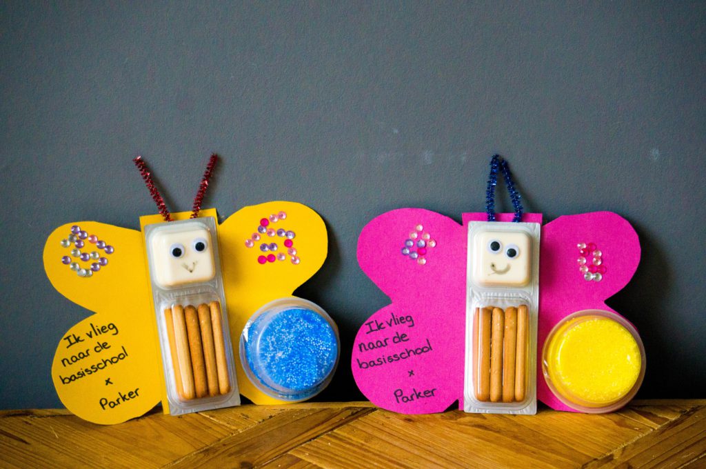 Afscheid Opvang Vlinder Traktatie - Kidshoekje.nl
