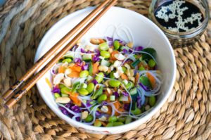 Zomerse Edamame Noedel Salade - Kidshoekje.nl