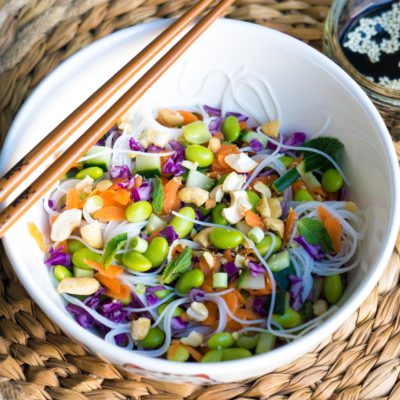 Zomerse Edamame Noedel Salade - Kidshoekje.nl