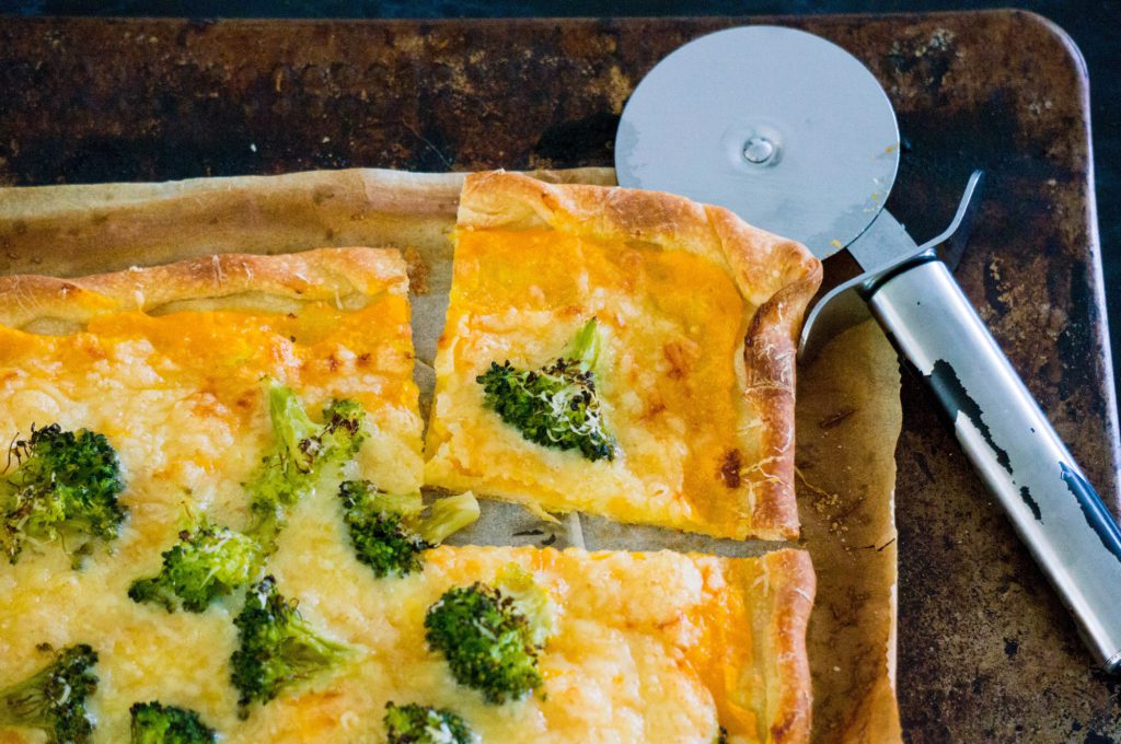 Pompoen Broccoli Flammkuchen - Kidshoekje.nl