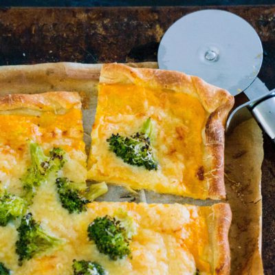 Pompoen Broccoli Flammkuchen - Kidshoekje.nl
