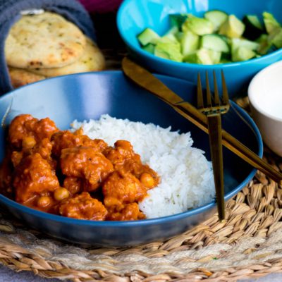 Vegetarische Butter Chicken - Kidshoekje.nl