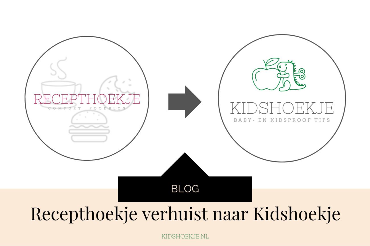 Recepthoekje verhuist naar Kidshoekje.nl