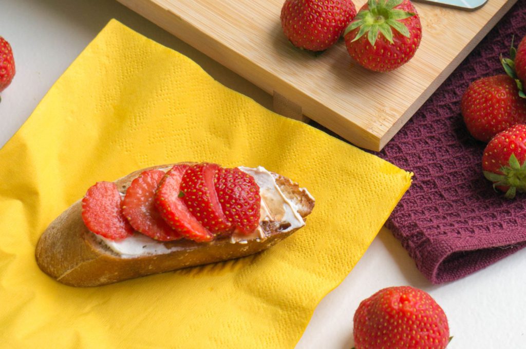 Aardbei Mascarpone Bruschetta - Kidshoekje.nl