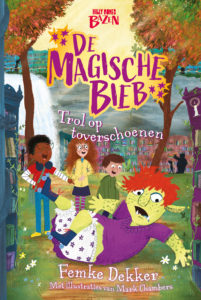 De Magische Bieb Trol op Toverschoenen - Kidshoekje.nl