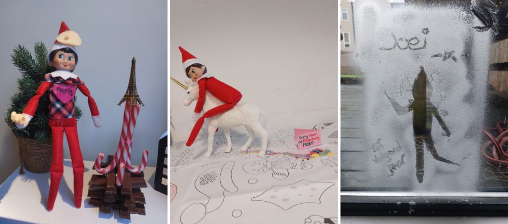 Elf on the Shelf 2022 Recap 21-22-24 december - Kidshoekje.nl