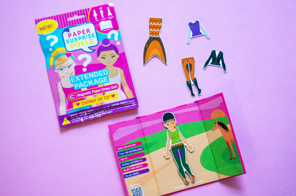 Extended Paper Suprise Dolls - Kidshoekje.nl