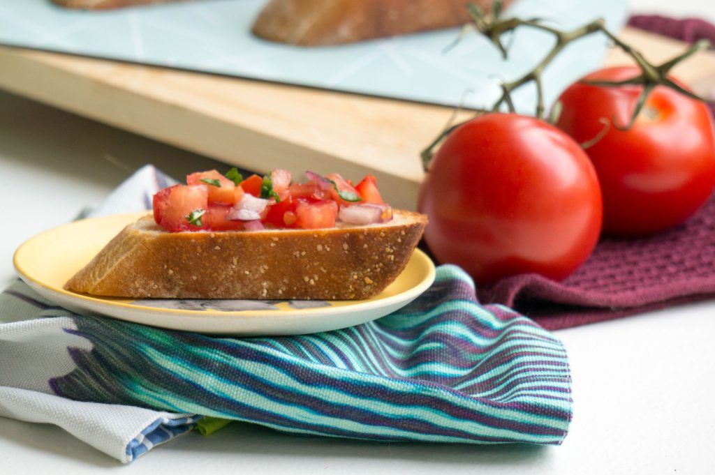 Tomaten Bruschetta - Kidshoekje.nl