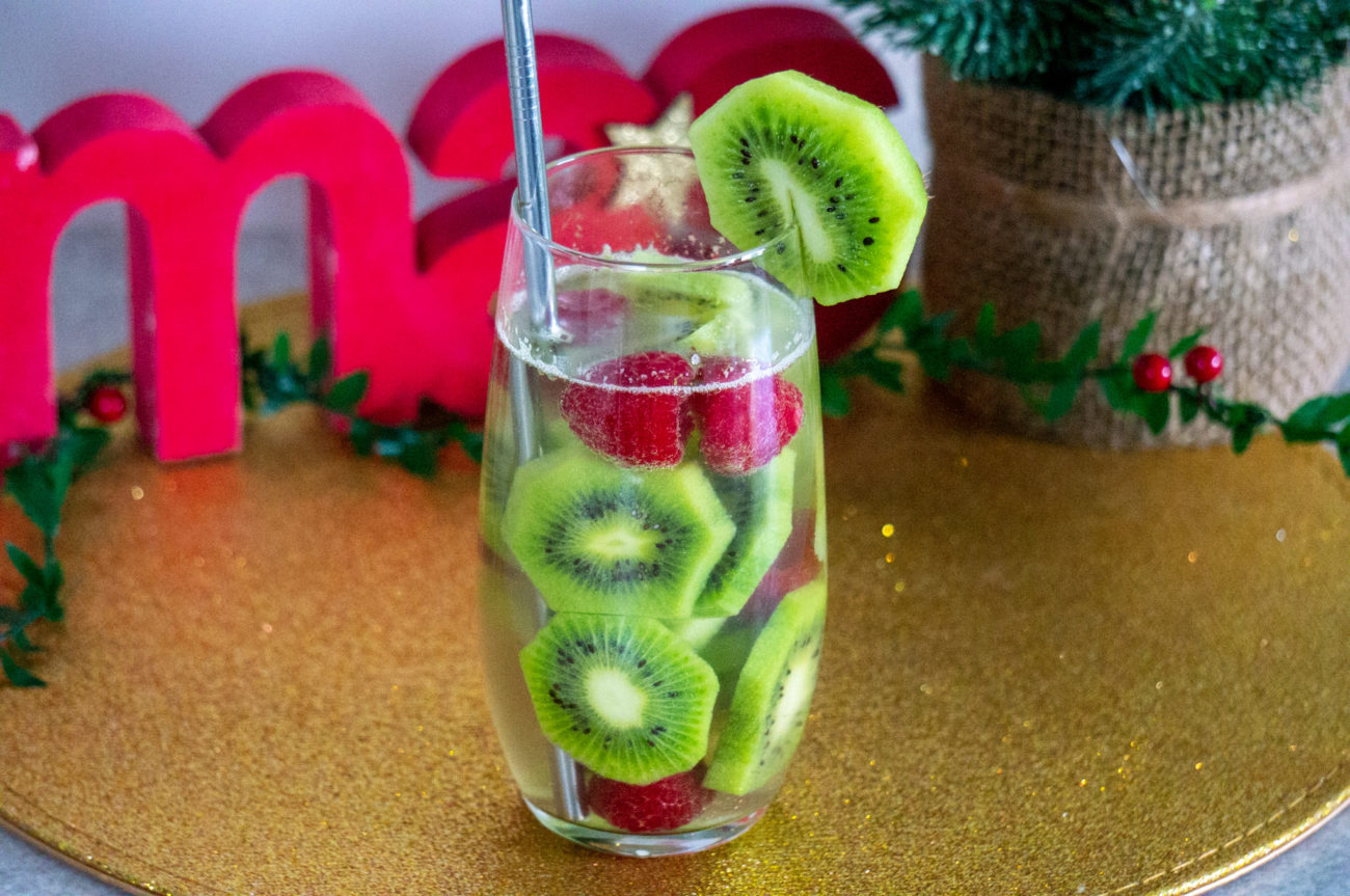 Frisse Green Kiwi-Appel Mocktail