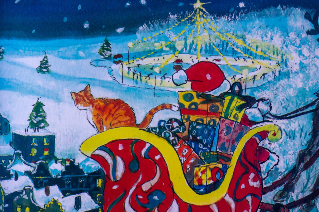 Kerstboek Klaas de Kat verdwaalt met Kerst - Kidshoekje.nl