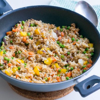 Vegetarische Gebakken Rijst - Kidshoekje.nl