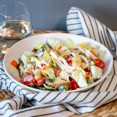 Crispy Kip Ranch Salade - Kidshoekje.nl