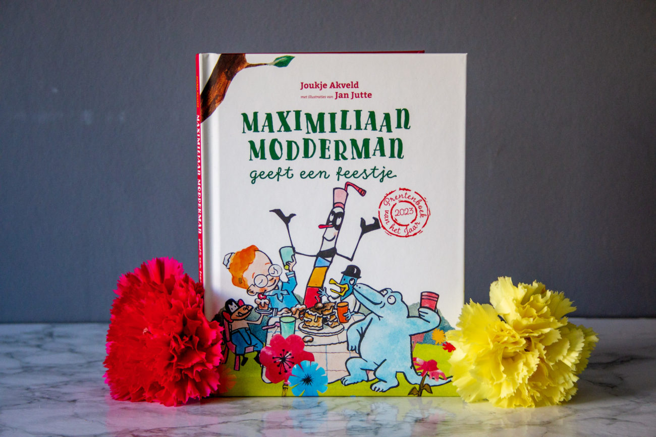 Maximiliaan Modderman geeft een feestje- Kidshoekje.nl