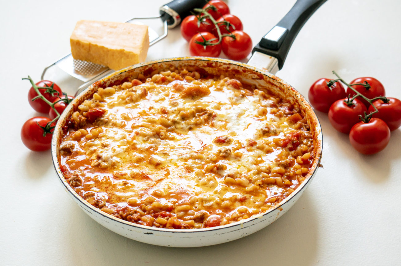 Sloppy Joe Mac en Cheese