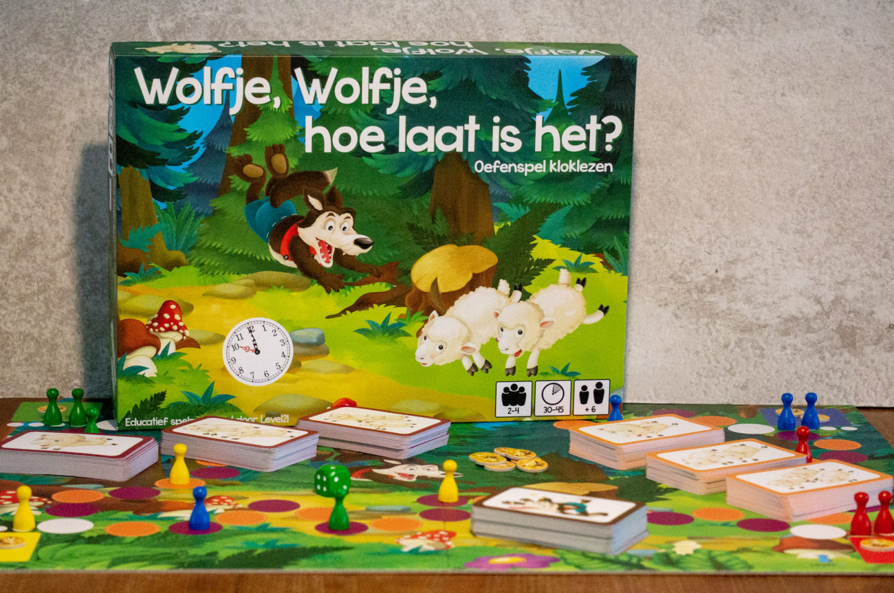 Wolfje Wolfje Hoe laat is het - Kidshoekje.nl